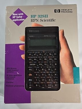 HP 32SII RPN Scientific Calculator - Black